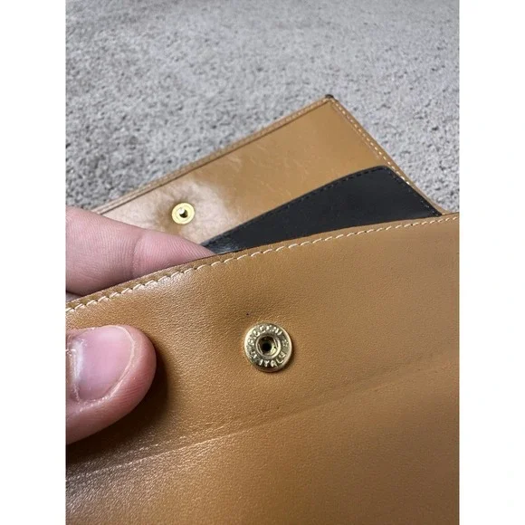 Vintage Womens Wallet 1990s Fendi Roma Streetwear Luxury, Made In Italy - Picture 9 of 16